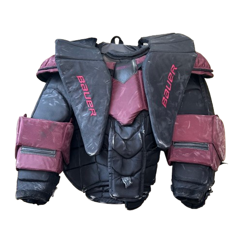 Bauer Pro Series - Plastron Pro Stock d'occasion (noir/marron) n° 2